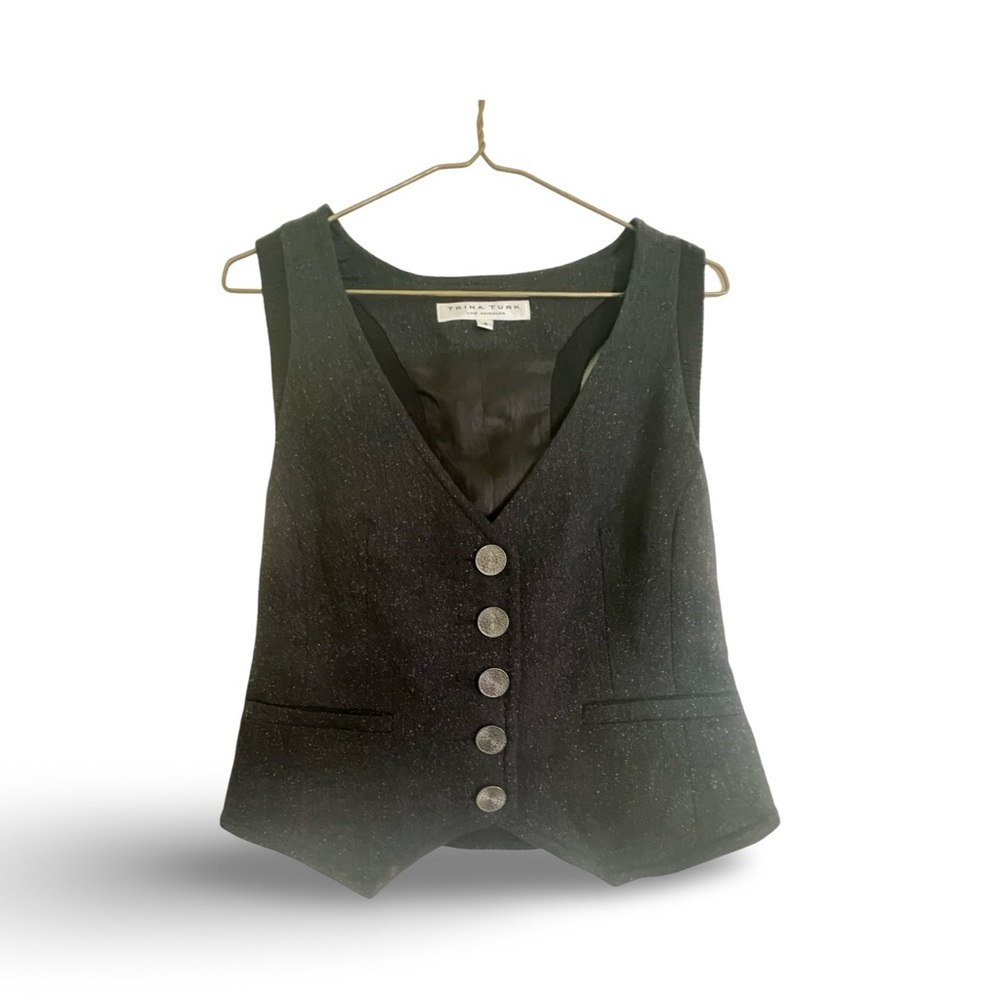 Trina Turk Tuxedo Vest